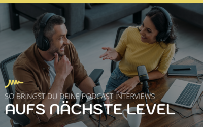 So verbesserst Du deine Podcast Interviews mit guten Fragen